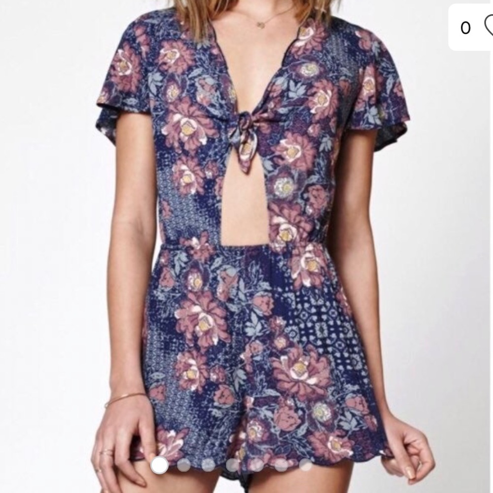 Kendall and Kylie floral romper.